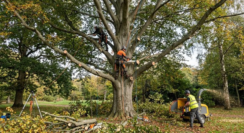 Oak Tree Pruning in Allentown, PA